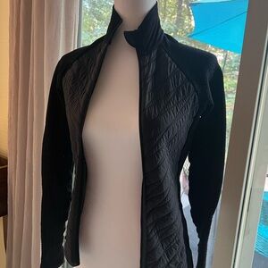 Athleta Black flurry insulated primoloft jacket